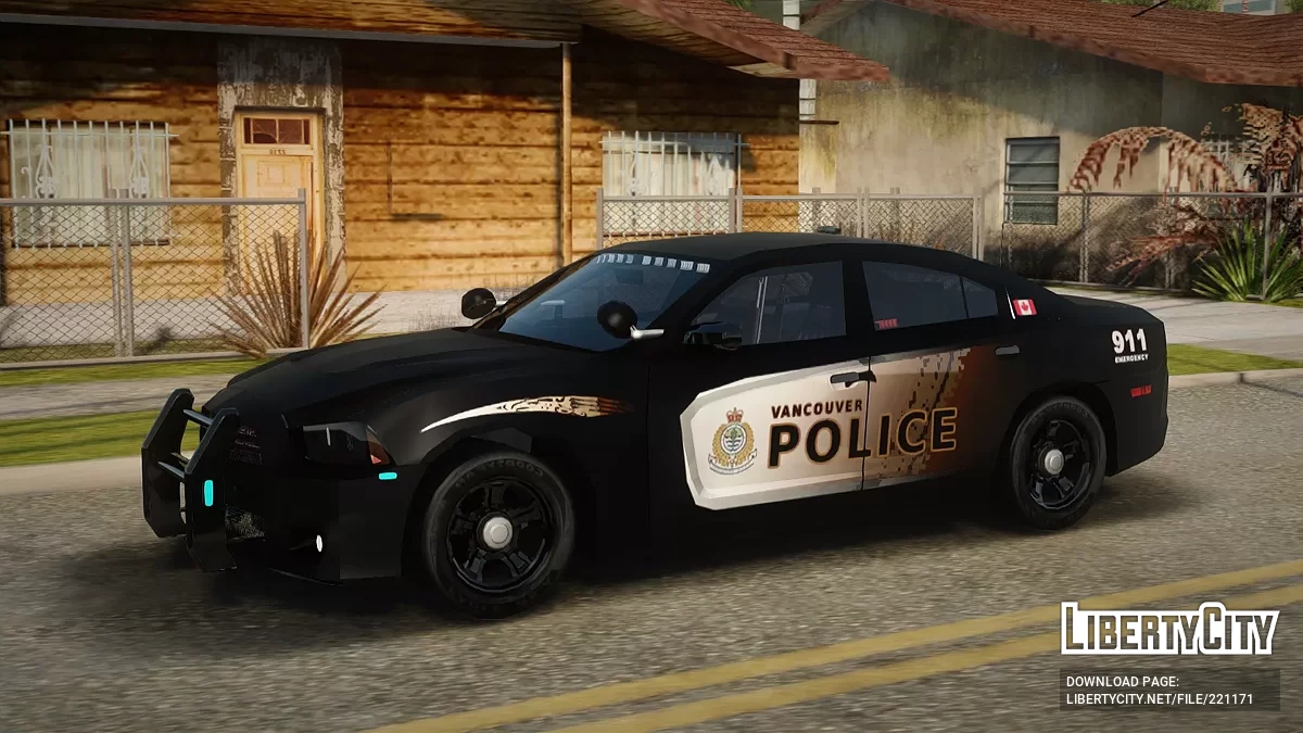 Dodge Charger 2012 Slicktop Vancouver Police / GTA San Andreas