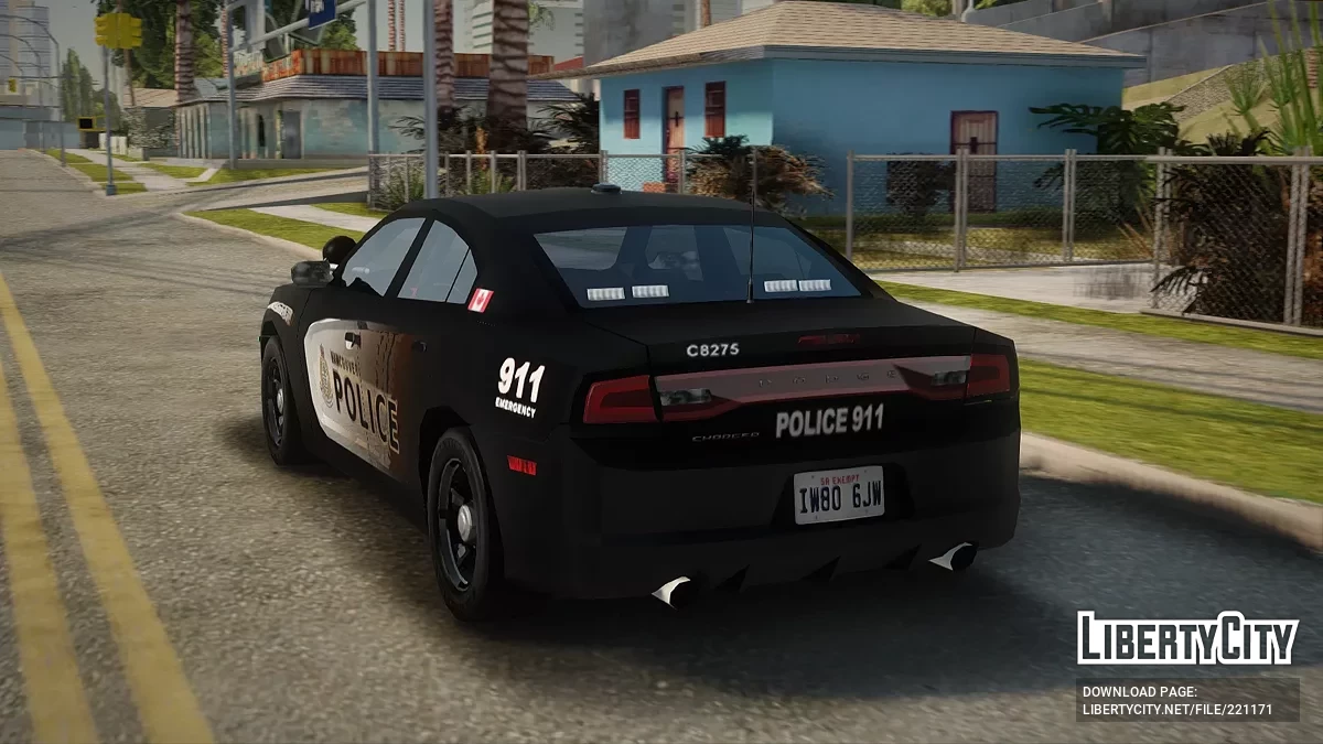 Dodge Charger 2012 Slicktop Vancouver Police / GTA San Andreas