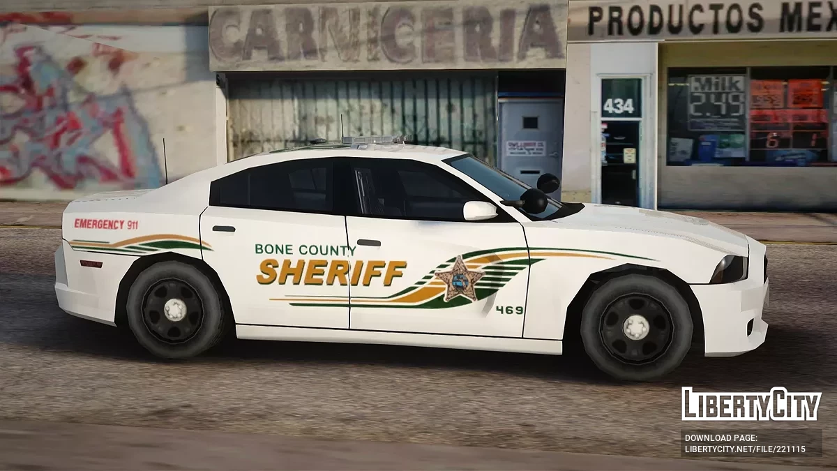 Dodge Charger 2013 Bone County Sheriff Departament / GTA San Andreas