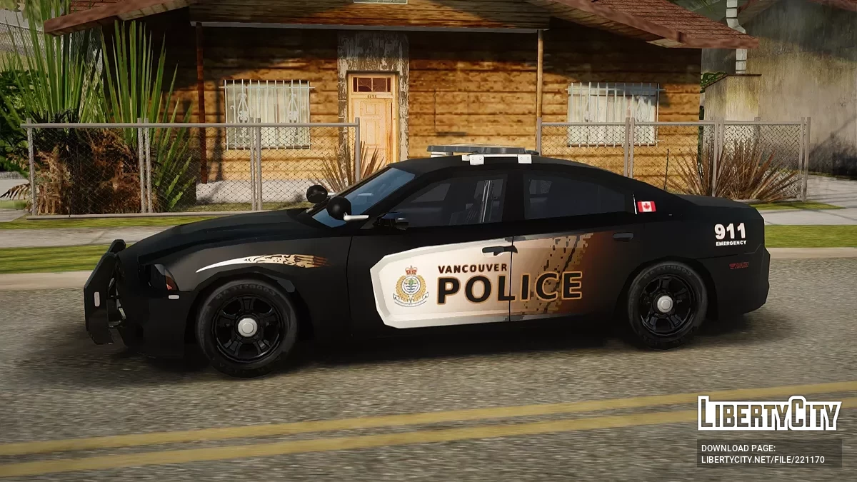 Dodge Charger 2012 Hardtop Vancouver Police / GTA San Andreas
