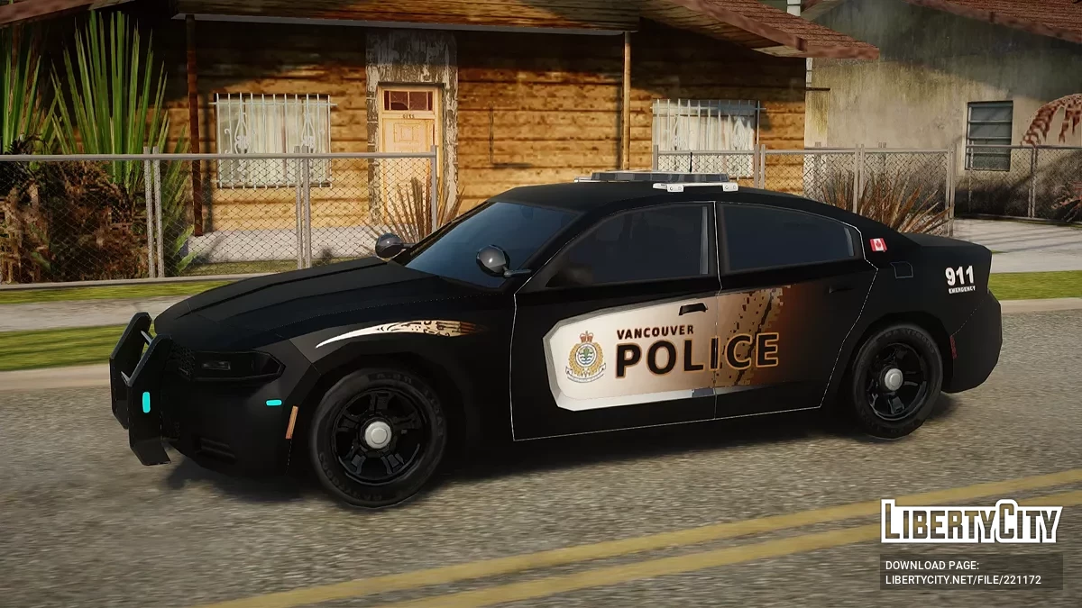 Dodge Charger 2015 Hardtop Vancouver Police / GTA San Andreas