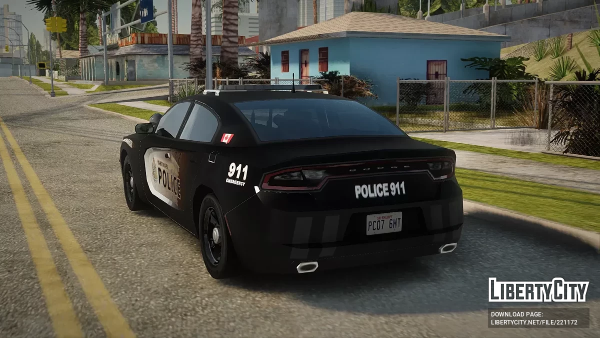 Dodge Charger 2015 Hardtop Vancouver Police / GTA San Andreas