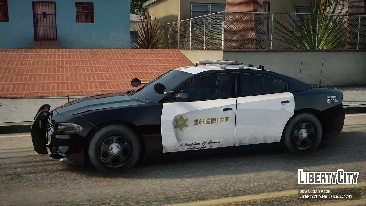 Dodge Charger 2017 Los-Santos County Sheriff Department / GTA San Andreas