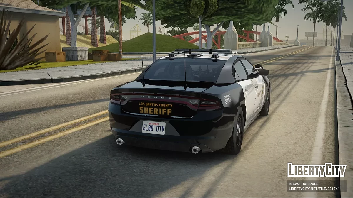 Dodge Charger 2017 Los-Santos County Sheriff Department / GTA San Andreas