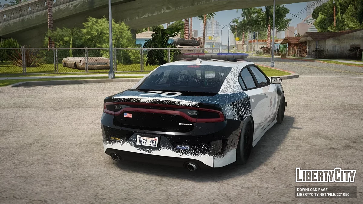 Dodge Charger Los Angeles Police Departament Winter Edition / GTA San Andreas