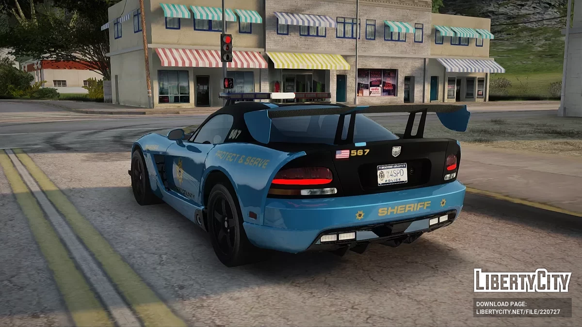 Dodge Viper SRT '10 Need For Speed (Hot Pursuit '10) / GTA San Andreas
