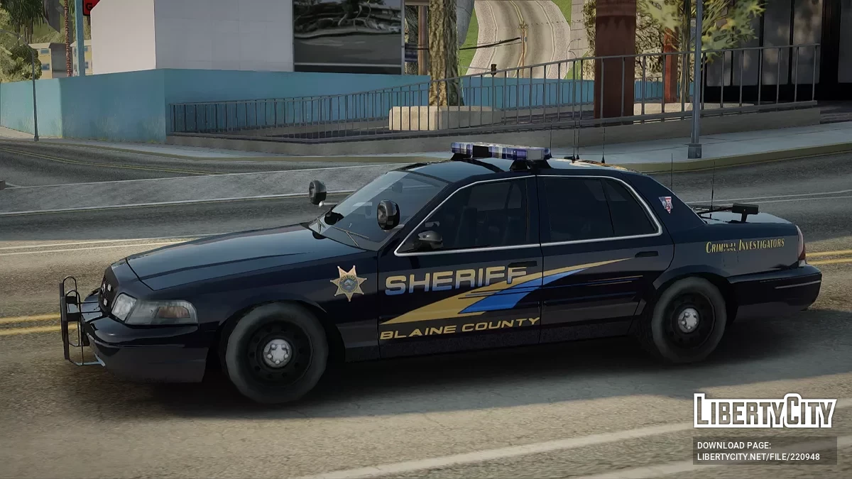 Ford Crown Victoria Blaine County Sheriff Office / GTA San Andreas