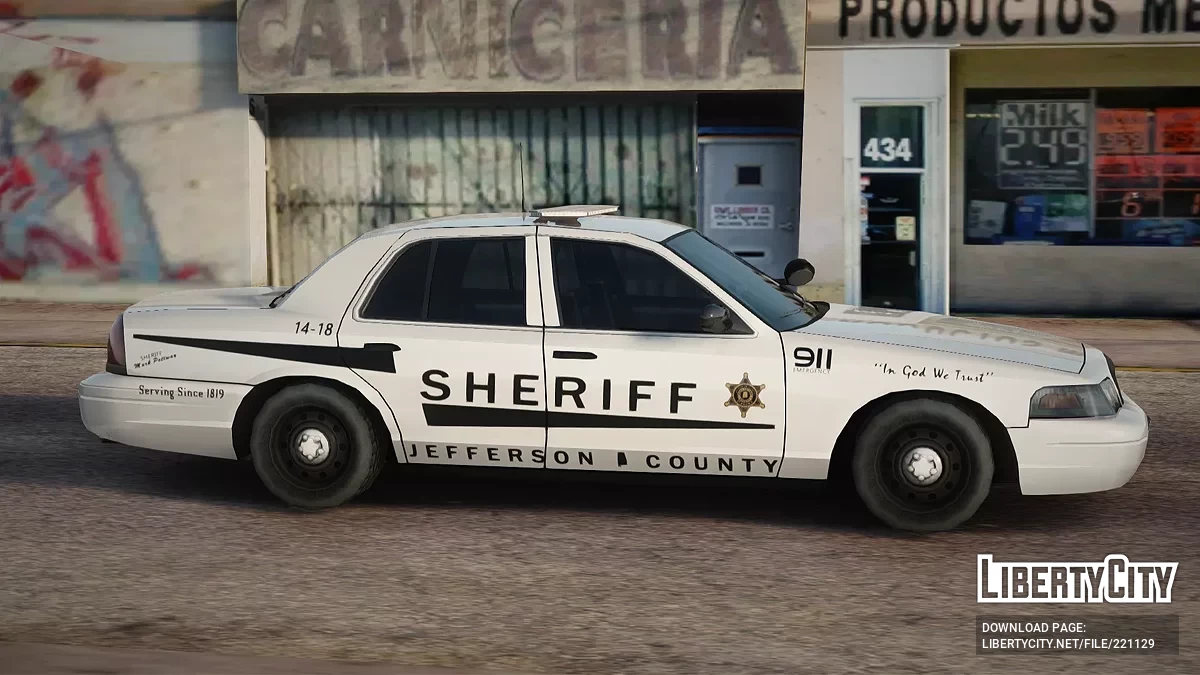 Ford Crown Victoria Jefferson County Sheriff Office / GTA San Andreas