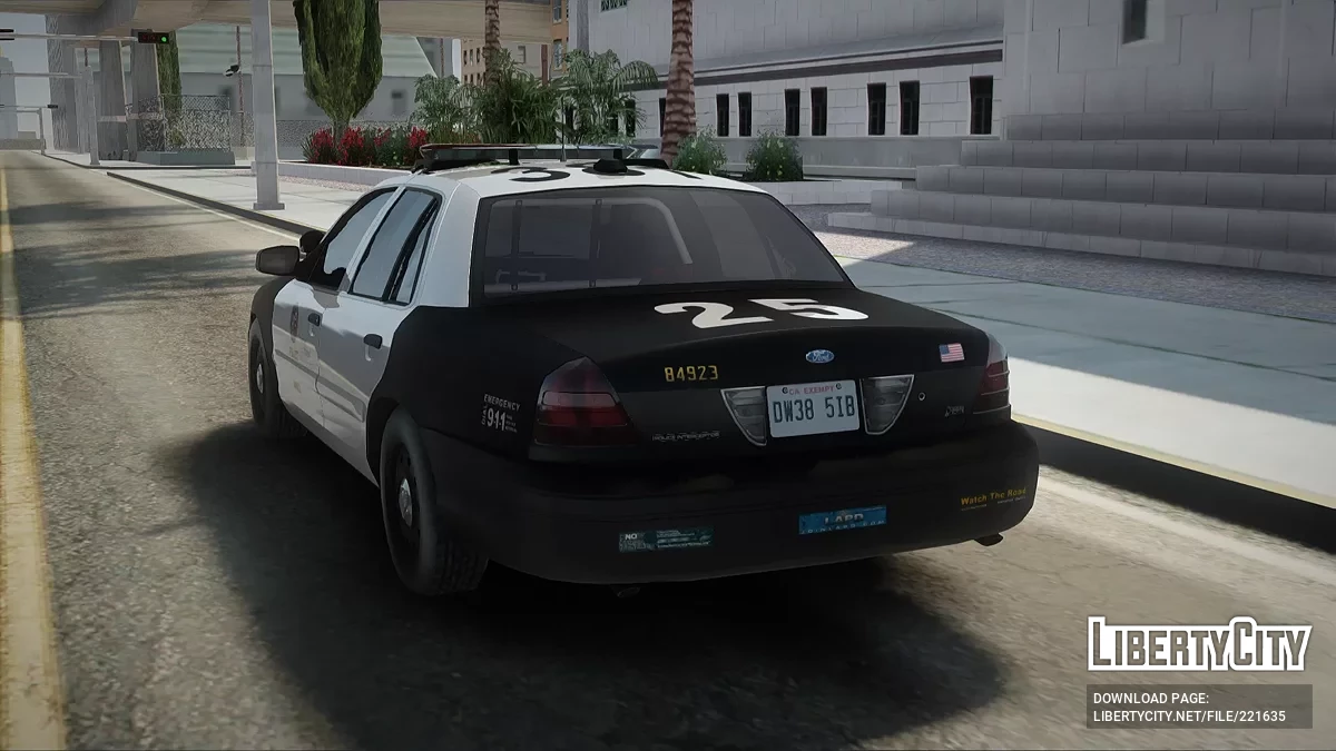 Ford Crown Victoria South Traffic Division Federal Signal Arjent / GTA San Andreas