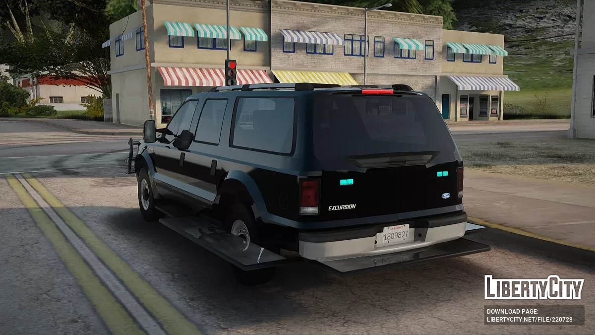 Ford Excursion '05 Armored LAPD/LSPD / GTA San Andreas