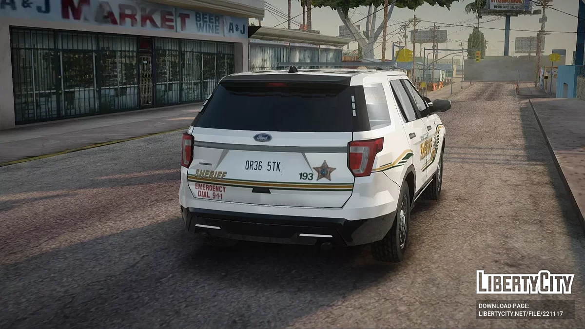 Ford Explorer 2016 Bone County Sheriff Departament / GTA San Andreas