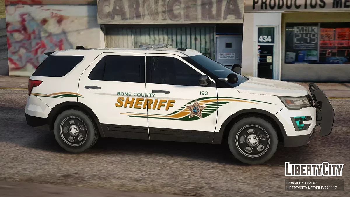 Ford Explorer 2016 Bone County Sheriff Departament / GTA San Andreas
