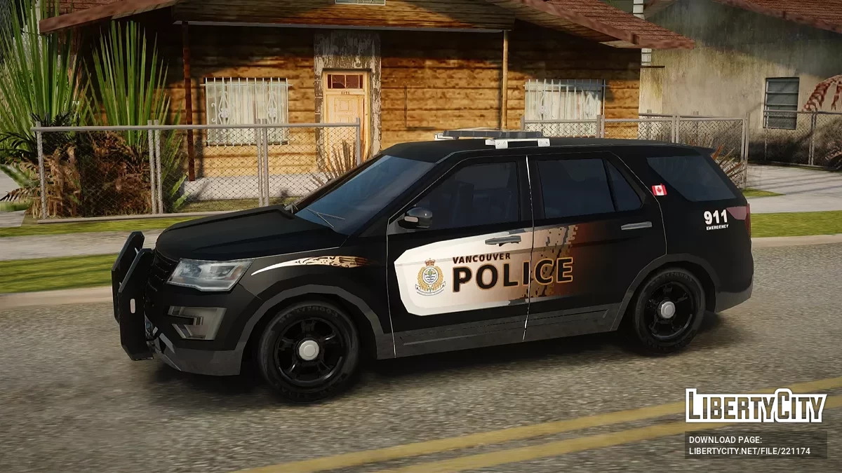 Ford Explorer 2017 Vancouver Police / GTA San Andreas