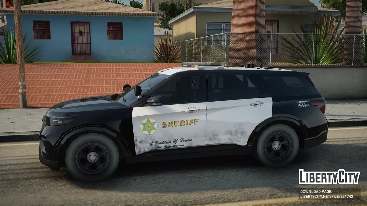 Ford Explorer 2020 Los-Santos County Sheriff Department / GTA San Andreas