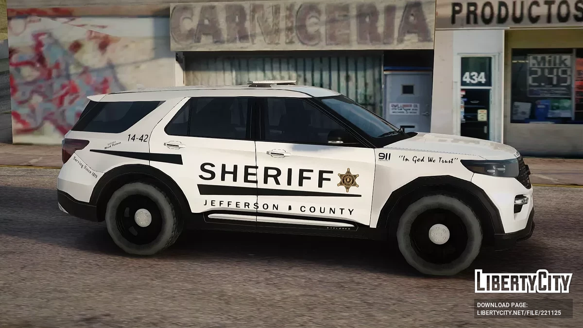 Ford Explorer Jefferson County Sheriff Office / GTA San Andreas