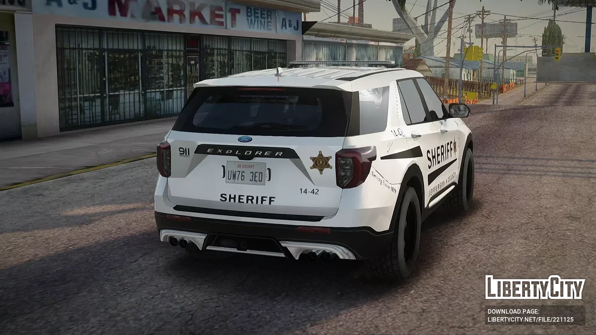 Ford Explorer Jefferson County Sheriff Office / GTA San Andreas