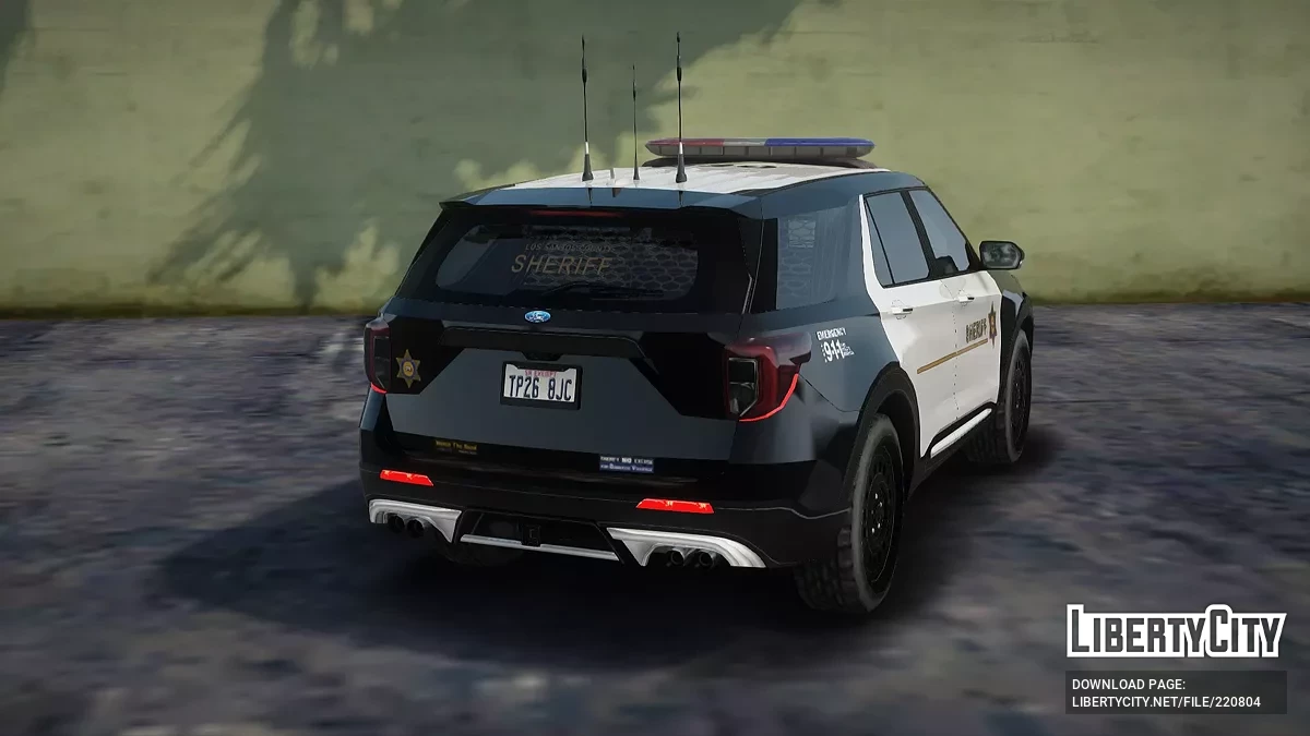 Ford Explorer Los Santos Sheriff Departament / GTA San Andreas