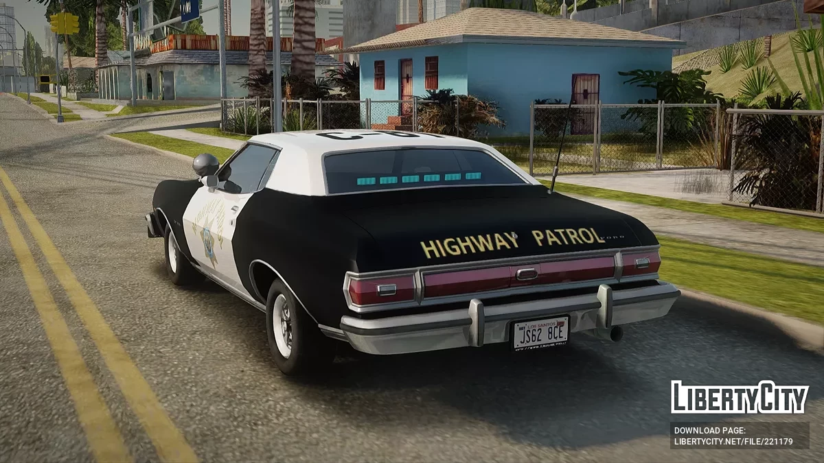 Ford Gran Torino 1979 California Highway Patrol / GTA San Andreas