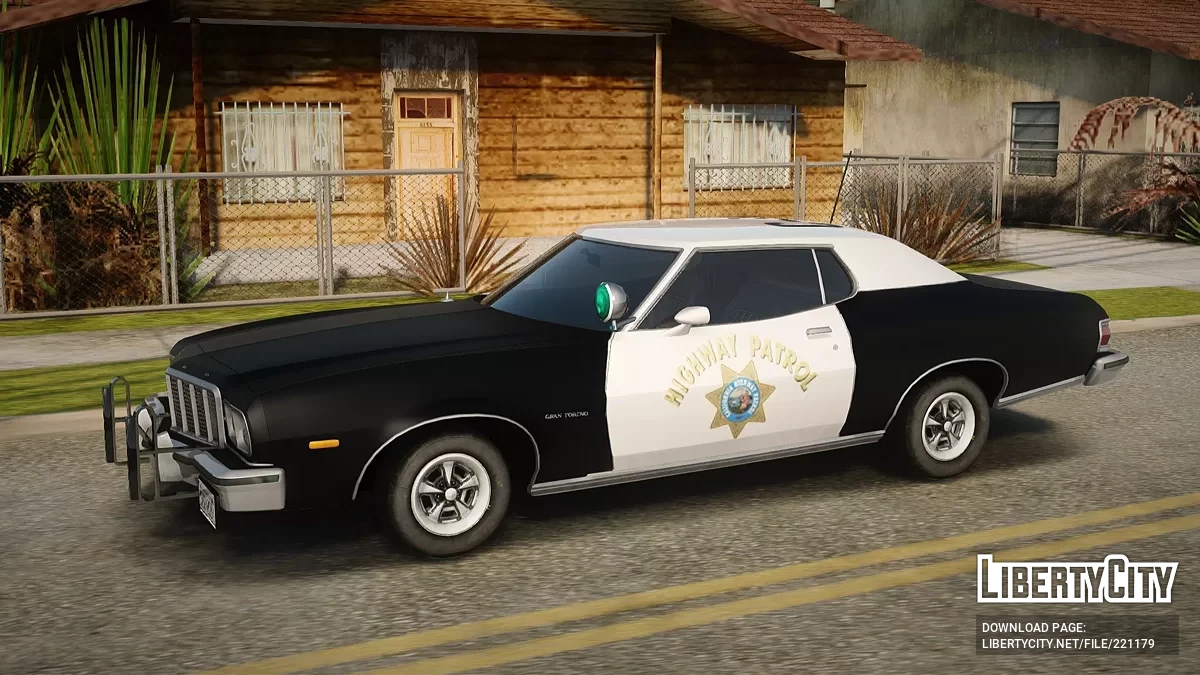 Ford Gran Torino 1979 California Highway Patrol / GTA San Andreas