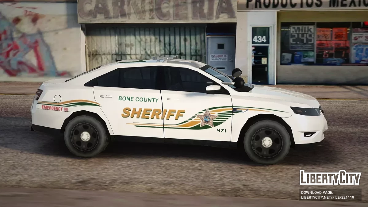 Ford Taurus 2011 Bone County Sheriff Departament / GTA San Andreas