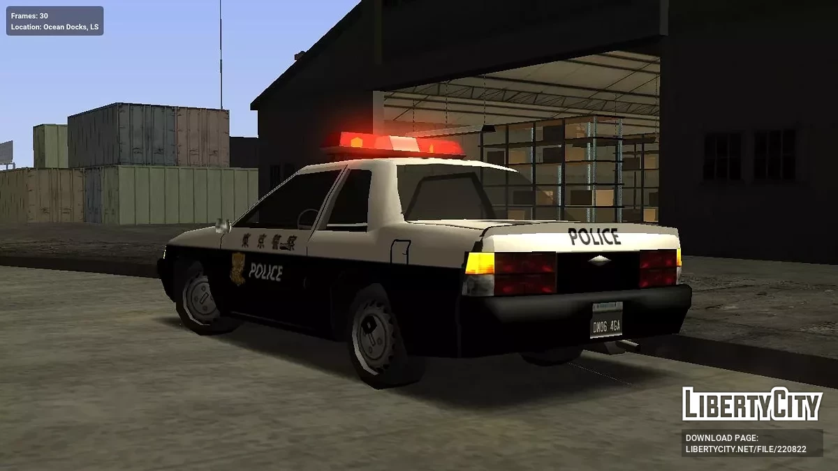 Karin Previon 警視庁 - Полиция Японии / GTA San Andreas