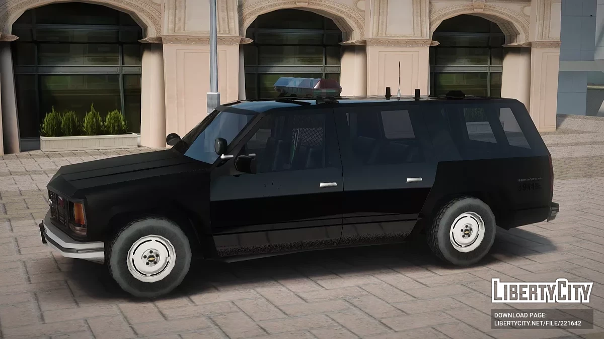 LAPD Chevrolet Tahoe 90s [AVS] / GTA San Andreas