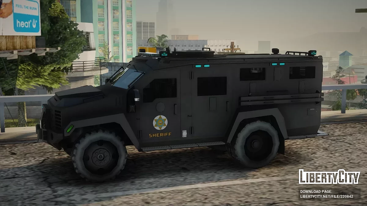 Lenco BearCat Los Santos Sheriff Departament Special Enforcement Bureau / GTA San Andreas