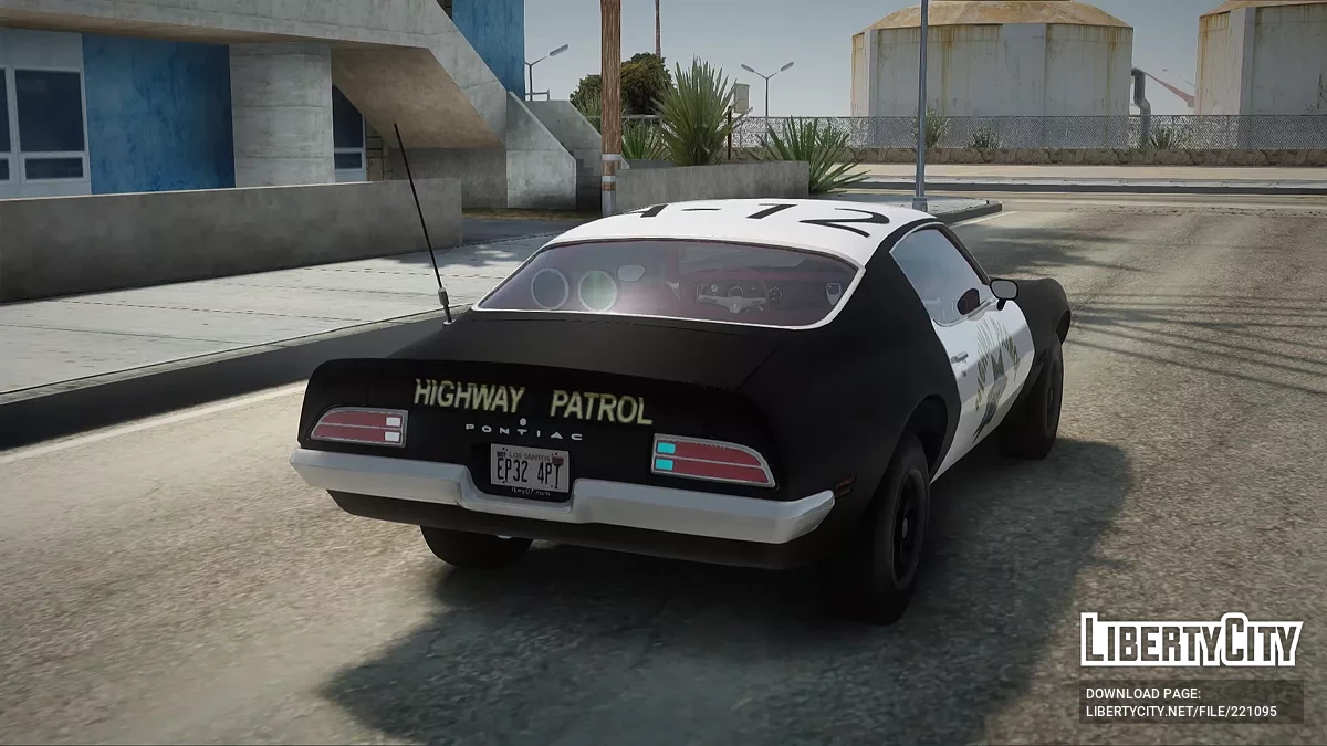 Pontiac Firebird 1970 California Highway Patrol / GTA San Andreas