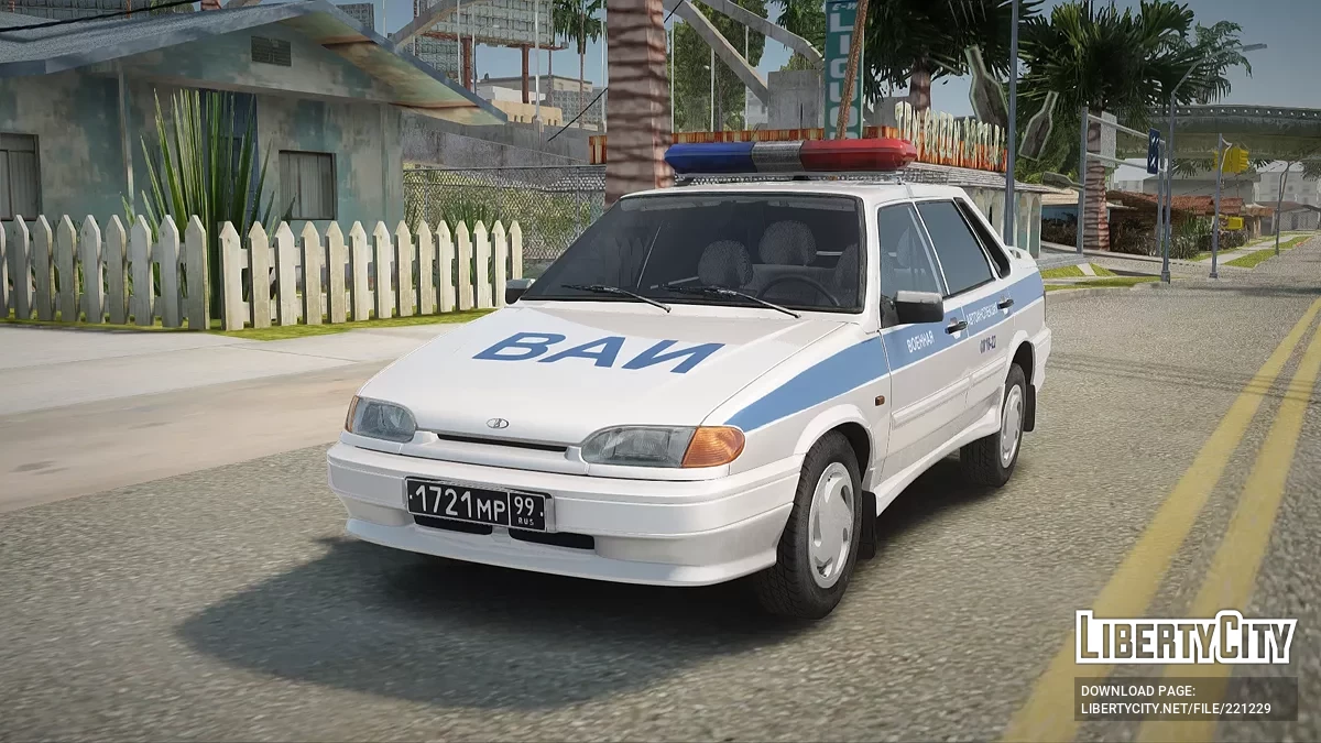 ВАЗ 2115 ДПС/ВАИ / GTA San Andreas