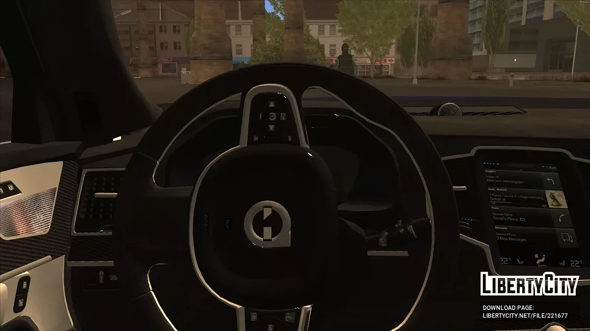 Volvo XC90 T5 в цветографике ДПС по городу Ростов-на-Дону / GTA San Andreas