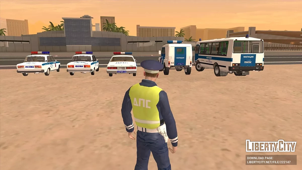 Пак автомобилей Московской Милиции 2000-х / GTA San Andreas