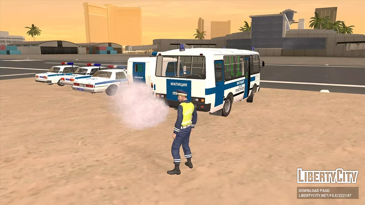 Пак автомобилей Московской Милиции 2000-х / GTA San Andreas