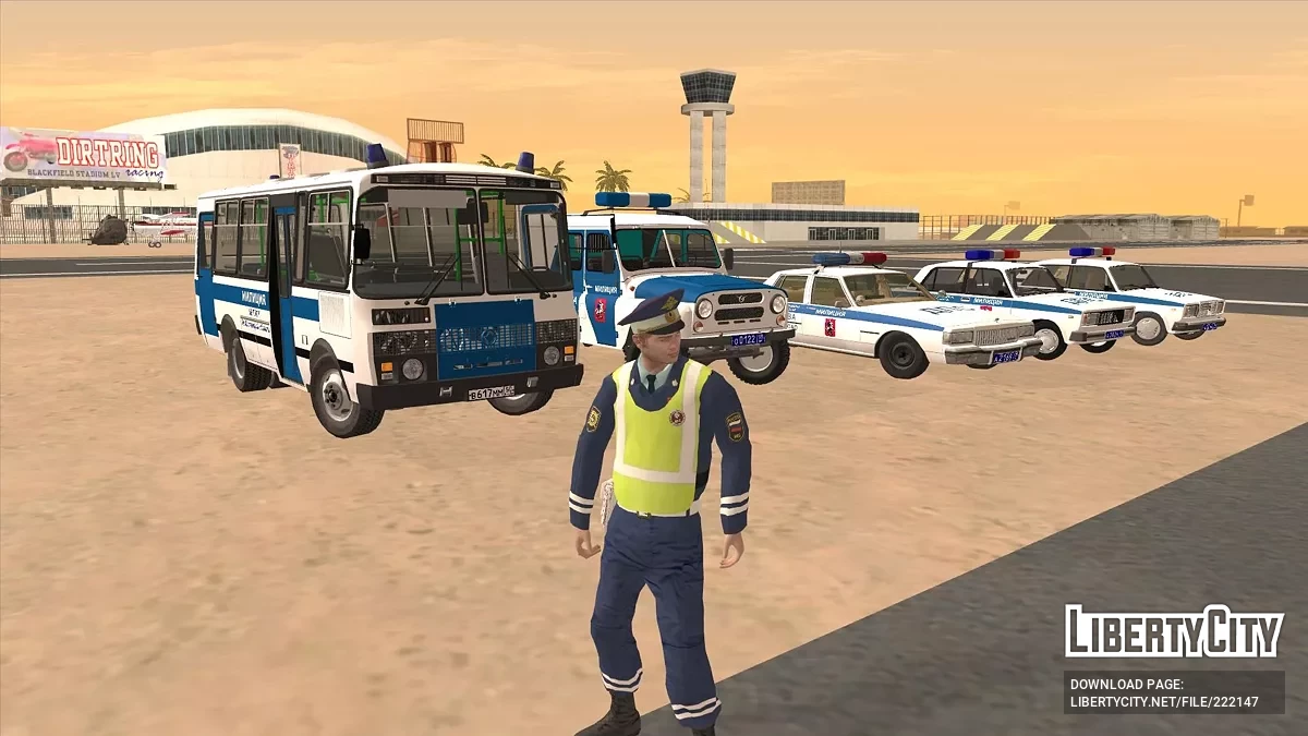 Пак автомобилей Московской Милиции 2000-х / GTA San Andreas