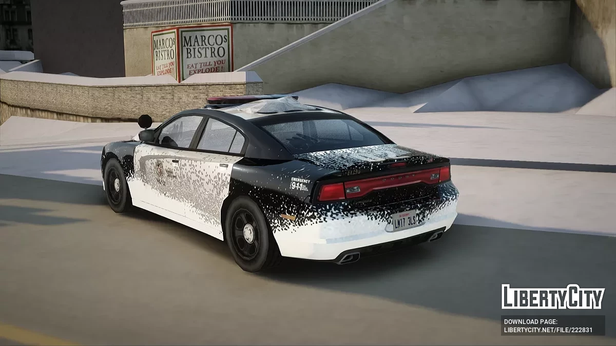 Dodge Charger Police Winter Edition / GTA San Andreas