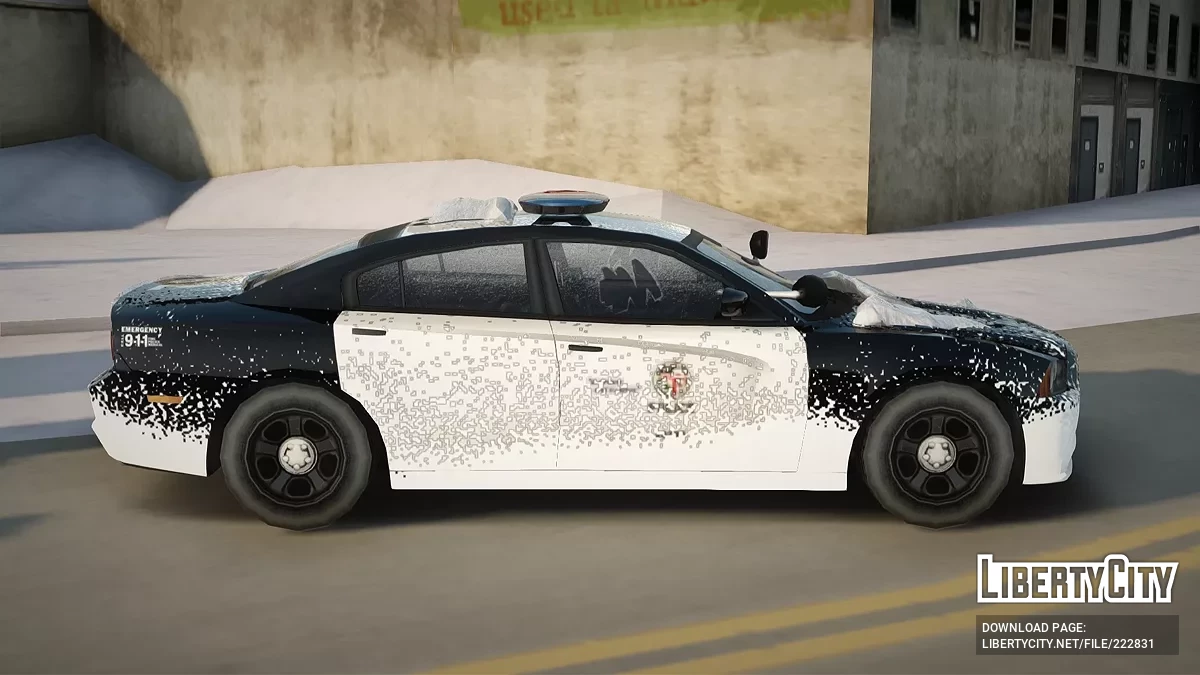 Dodge Charger Police Winter Edition / GTA San Andreas