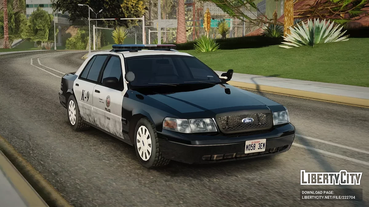 Ford Crown Victoria LAPD K-9 / GTA San Andreas