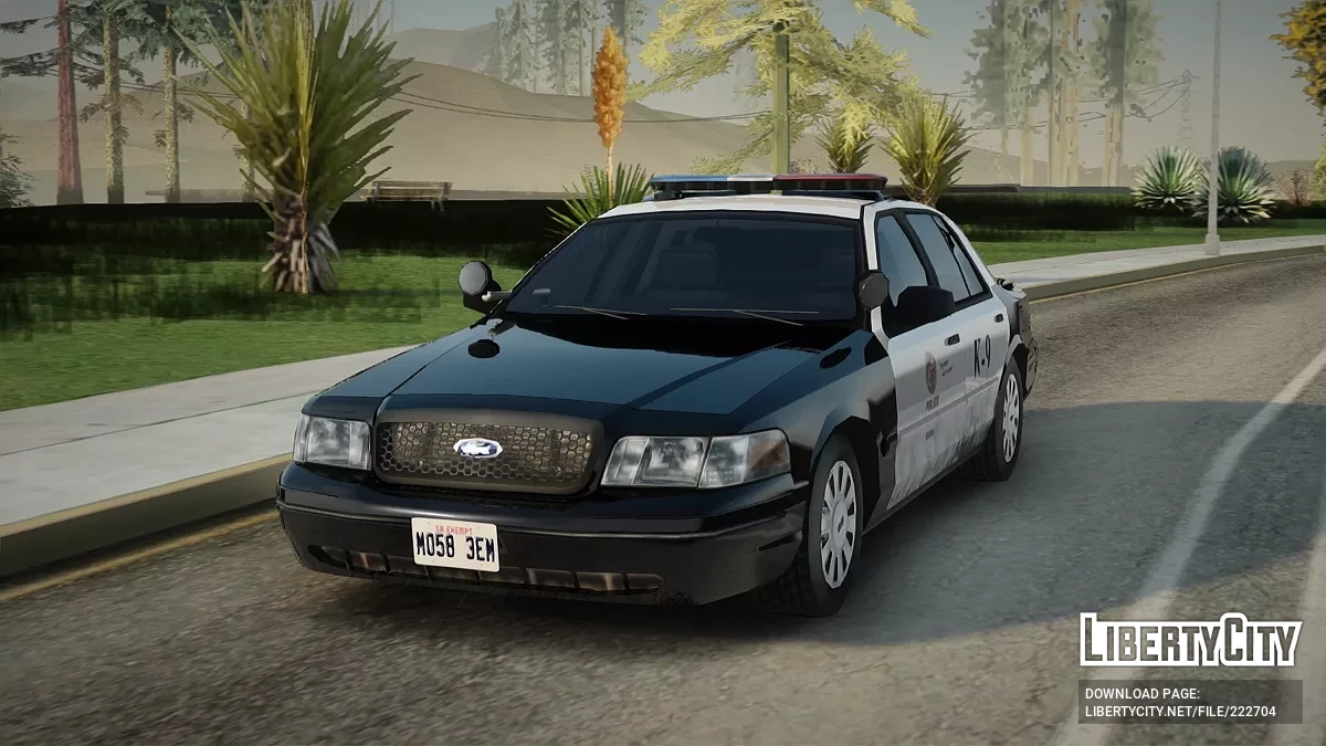 Ford Crown Victoria LAPD K-9 / GTA San Andreas