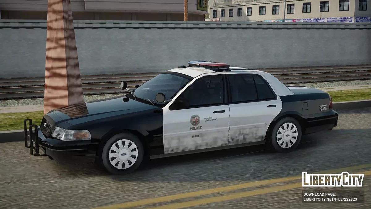 Ford Crown Victoria LAPD Marked Traffic Division / GTA San Andreas