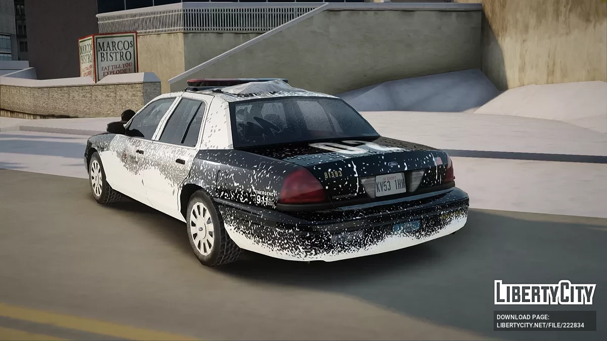 Ford Crown Victoria Police Winter Edition / GTA San Andreas