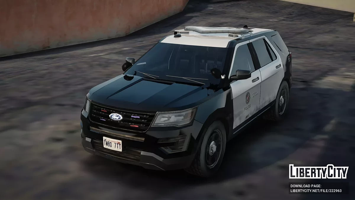 Ford Explorer LAPD / GTA San Andreas