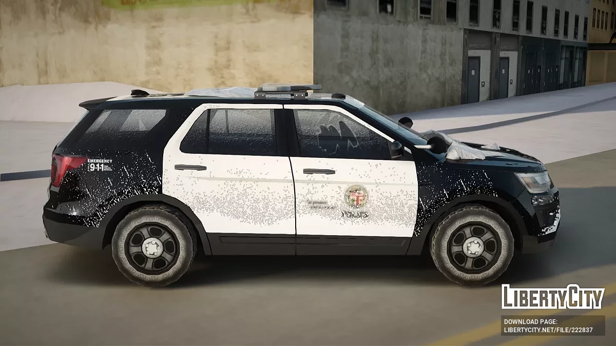 Ford Explorer Police Winter Edition / GTA San Andreas