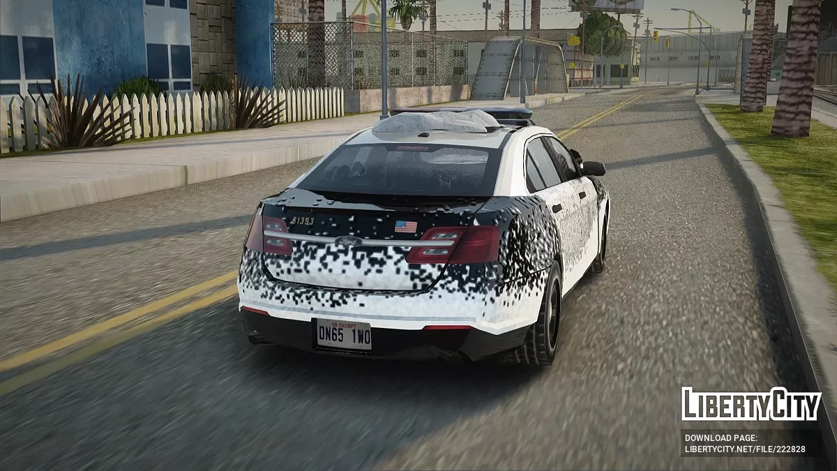 Ford Taurus Police Winter Edition / GTA San Andreas