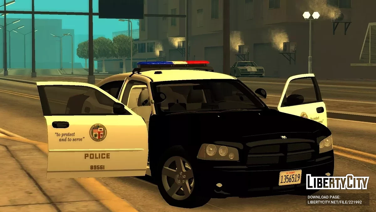 [ImVeFt] [ELM] Modified 2010 Charger LAPD Patrol / GTA San Andreas