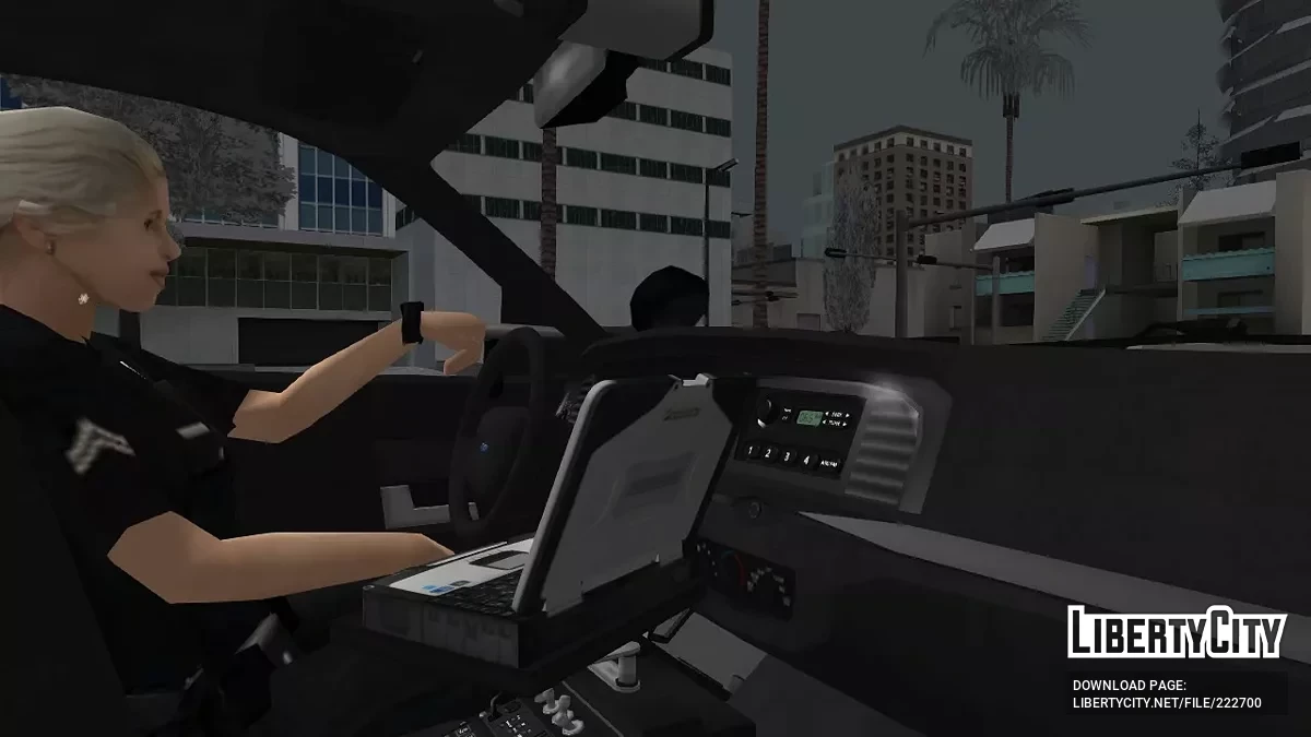 LAPD Central Community Police Station Ford Crown Victoria [AVS] / GTA San Andreas