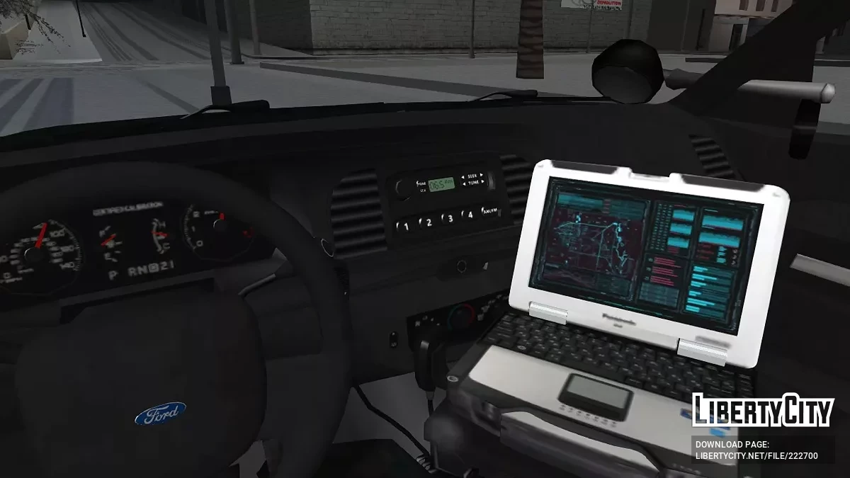 LAPD Central Community Police Station Ford Crown Victoria [AVS] / GTA San Andreas