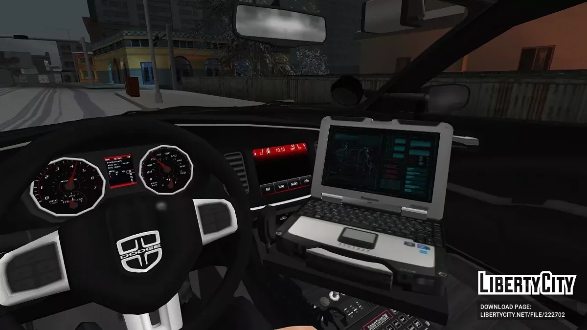 LAPD Central Community Police Station Dodge Charger '12 [AVS] / GTA San Andreas