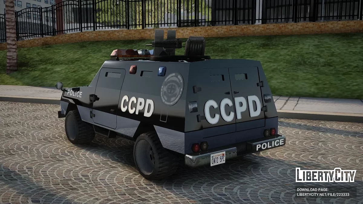 Carcer City Police Department (CCPD) Truck / GTA San Andreas