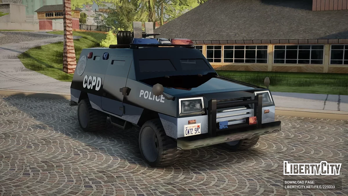 Carcer City Police Department (CCPD) Truck / GTA San Andreas