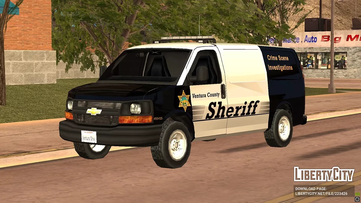 Chevrolet Express Van '07 VCSO / GTA San Andreas