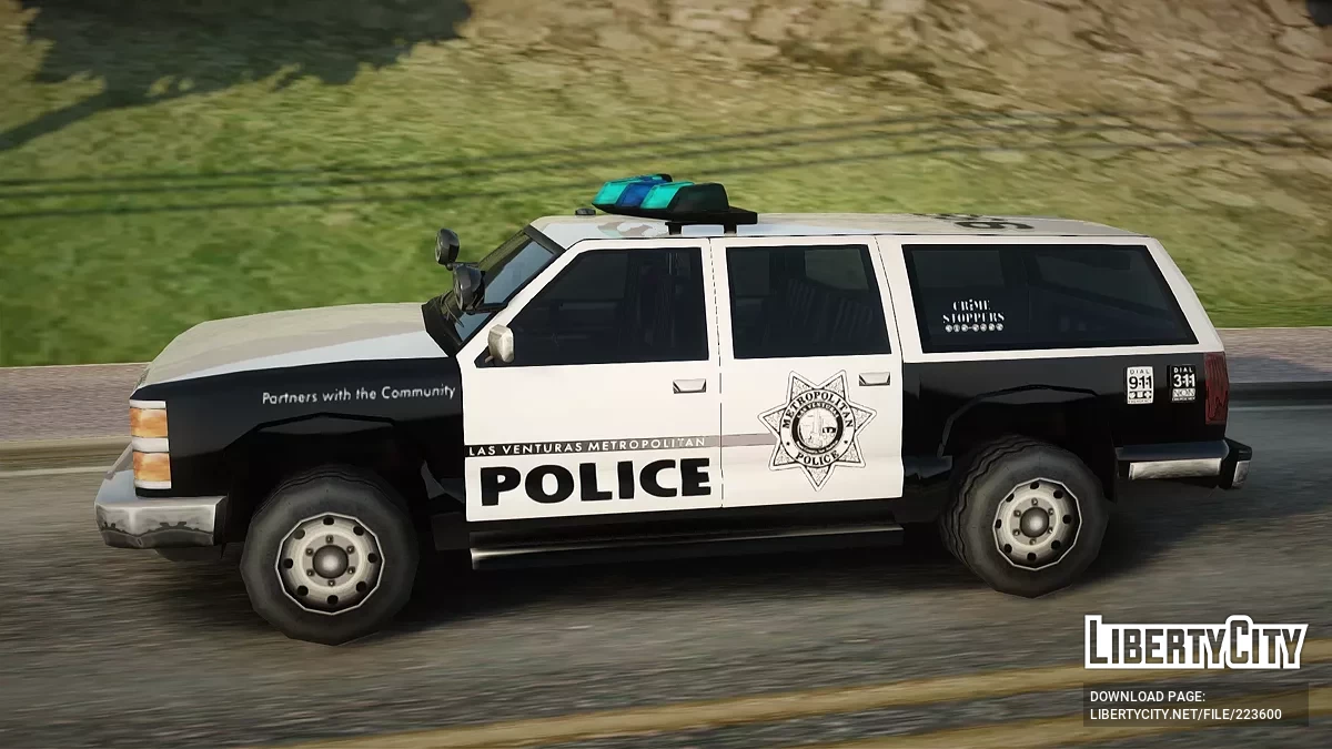 Chevrolet Silverado LVMPD / GTA San Andreas